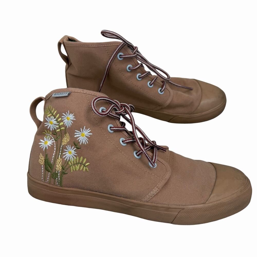 BANGS Shoes Boone High top Floral Canvas Size 8.5 Nordstrom